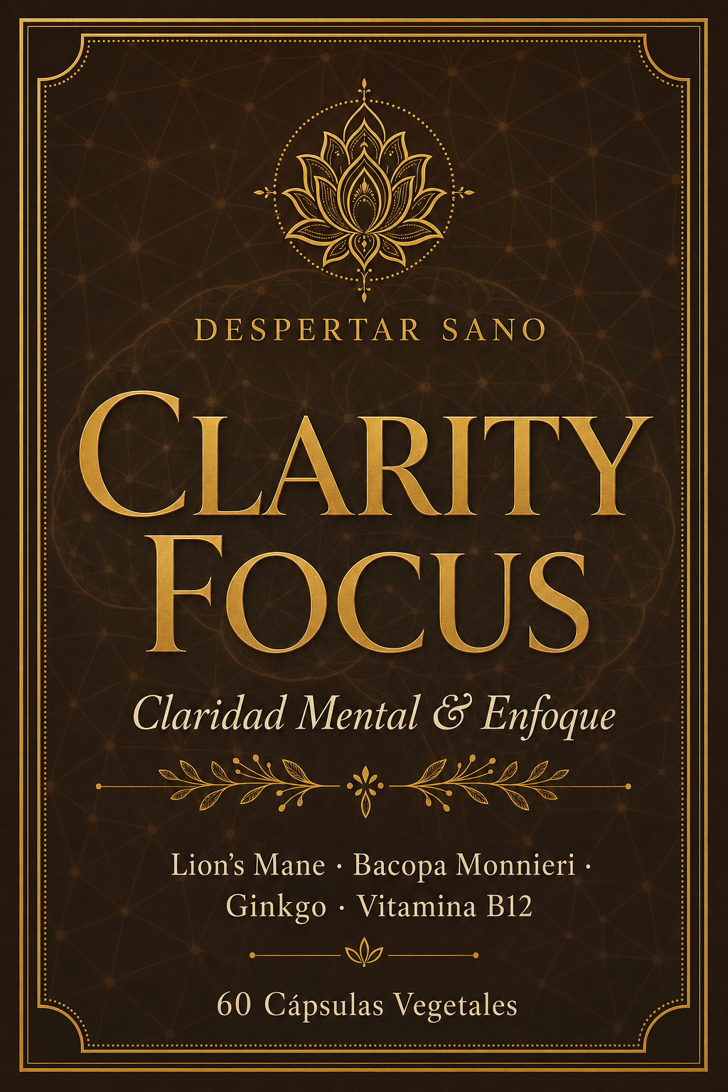 Clarity Focus — Claridad Mental & Enfoque | Despertar Sano