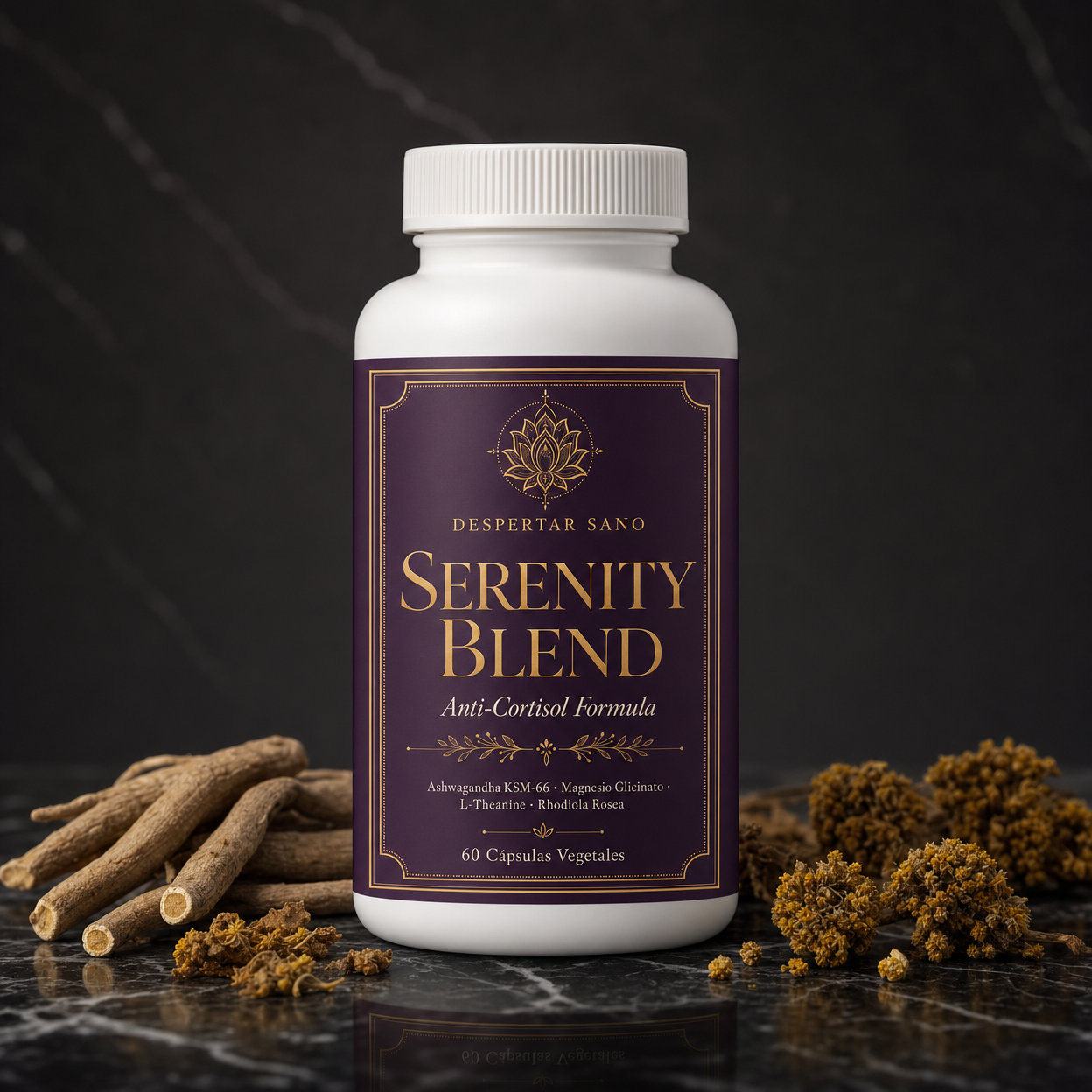 Serenity Blend — Fórmula Anti-Cortisol | Despertar Sano